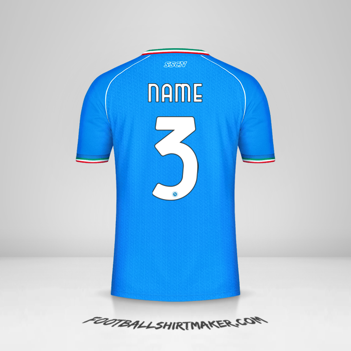 Shirt SSC Napoli Cup 2023/2024 -  name - 3