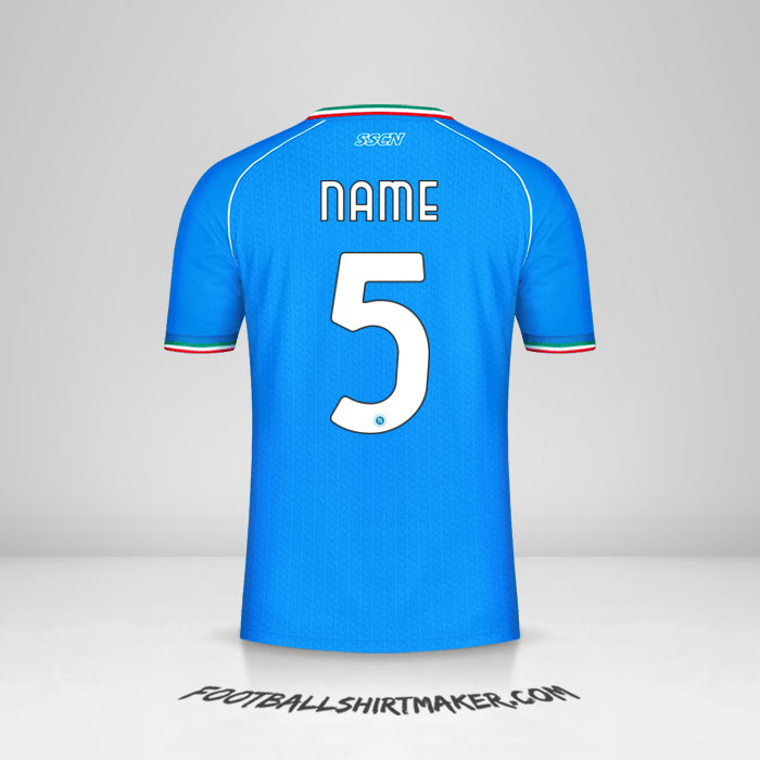 Trikot SSC Napoli Cup 2023/2024 -  name - 5
