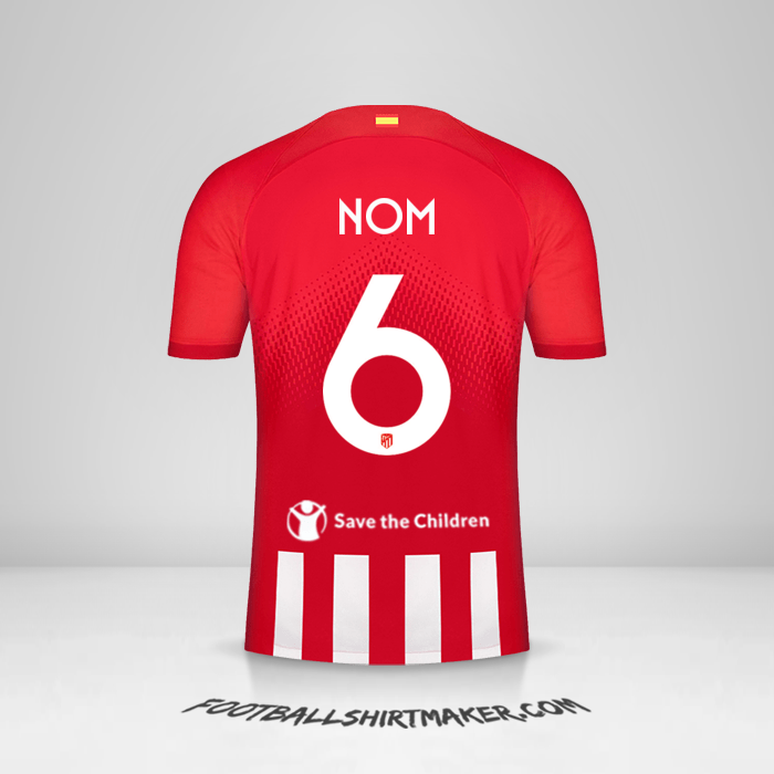 Maillot Atletico Madrid Cup 2023/2024 -  nom - 6