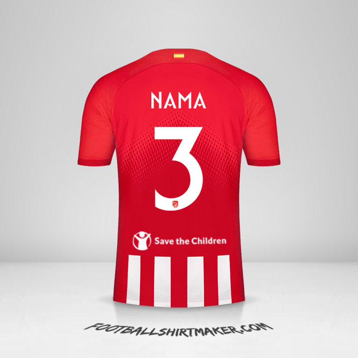 Jersey Atletico Madrid Cup 2023/2024 -  nama - 3
