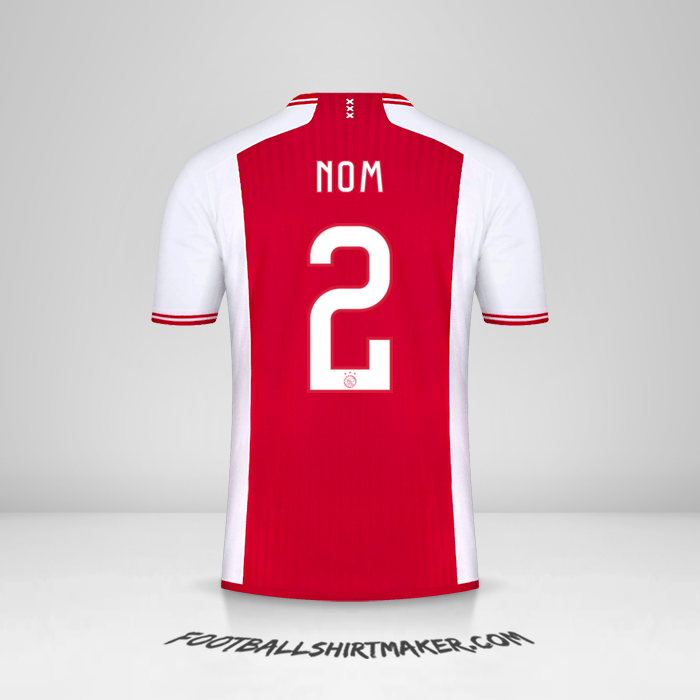 Maillot AFC Ajax Cup 2023/2024 -  nom - 2
