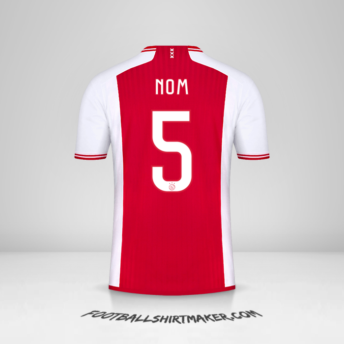 Maillot AFC Ajax Cup 2023/2024 -  nom - 5