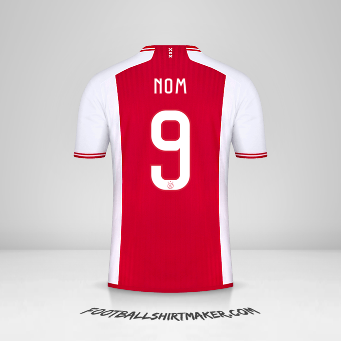 Maillot AFC Ajax Cup 2023/2024 -  nom - 9