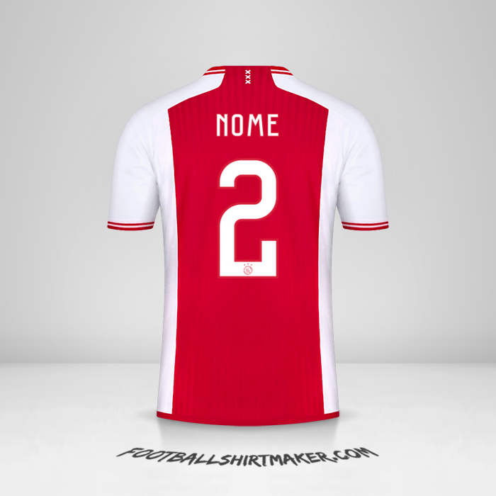 Camisa AFC Ajax Cup 2023/2024 -  nome - 2