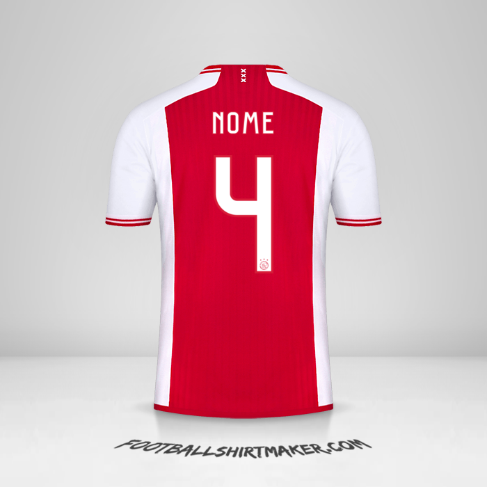 Camisola AFC Ajax Cup 2023/2024 -  nome - 4