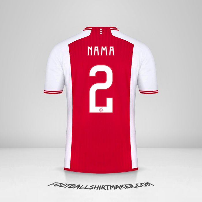 Jersey AFC Ajax Cup 2023/2024 -  nama - 2