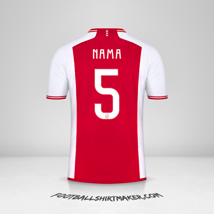 Jersey AFC Ajax Cup 2023/2024 -  nama - 5