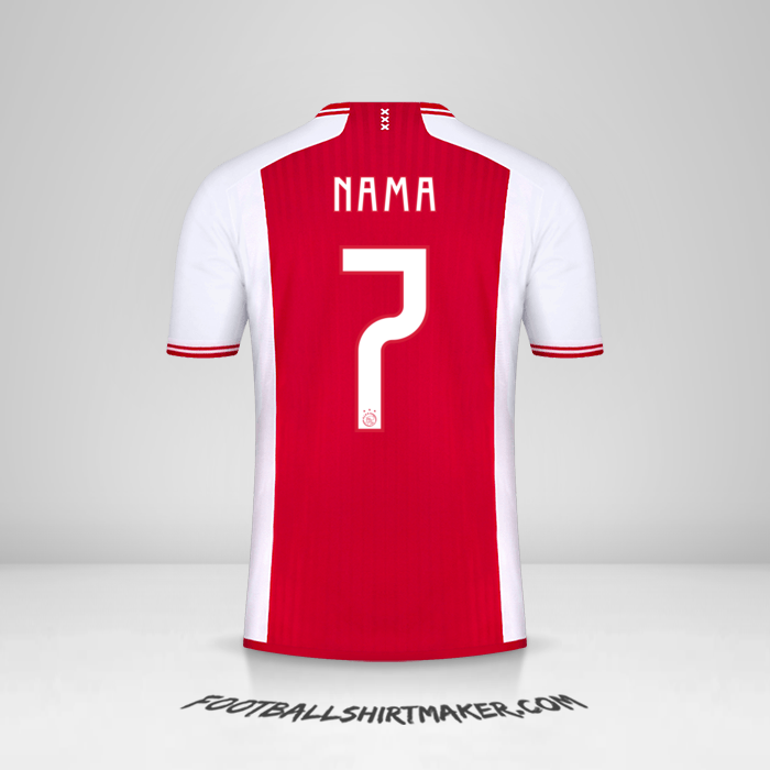 Jersey AFC Ajax Cup 2023/2024 -  nama - 7