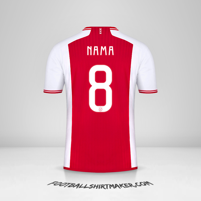 Jersey AFC Ajax Cup 2023/2024 -  nama - 8