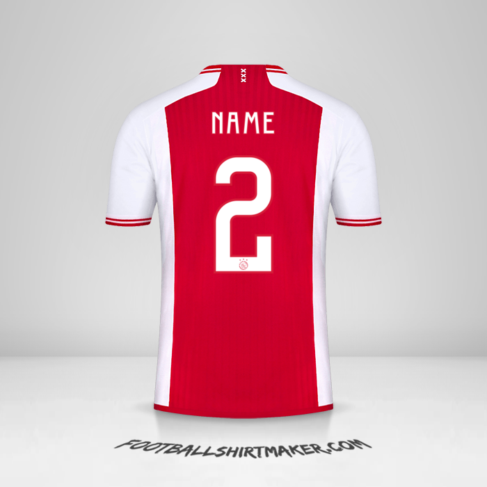 Shirt AFC Ajax Cup 2023/2024 -  name - 2