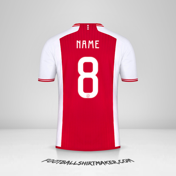Trikot AFC Ajax Cup 2023/2024 -  name - 8