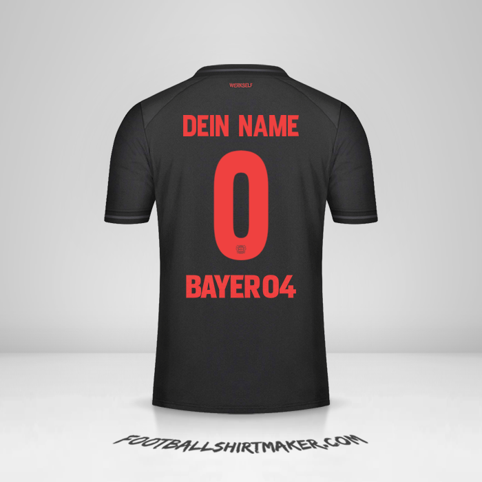 Trikot Bayer 04 Leverkusen Cup 2023/2024 -  dein name - 0