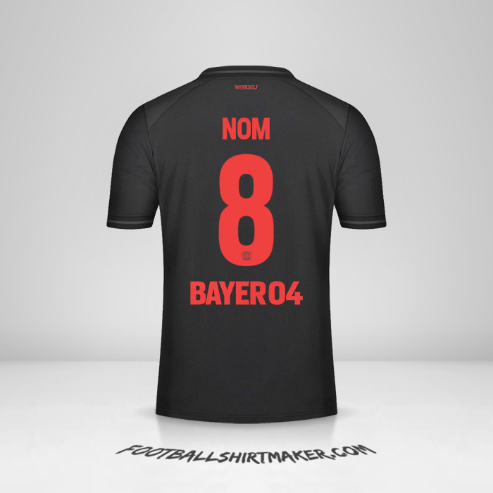 Maillot Bayer 04 Leverkusen Cup 2023/2024 -  nom - 8