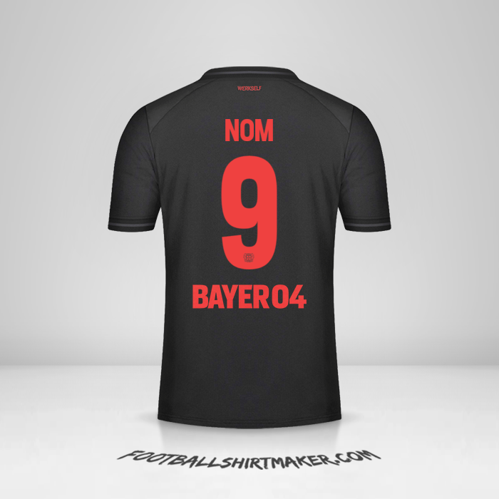 Maillot Bayer 04 Leverkusen Cup 2023/2024 -  nom - 9