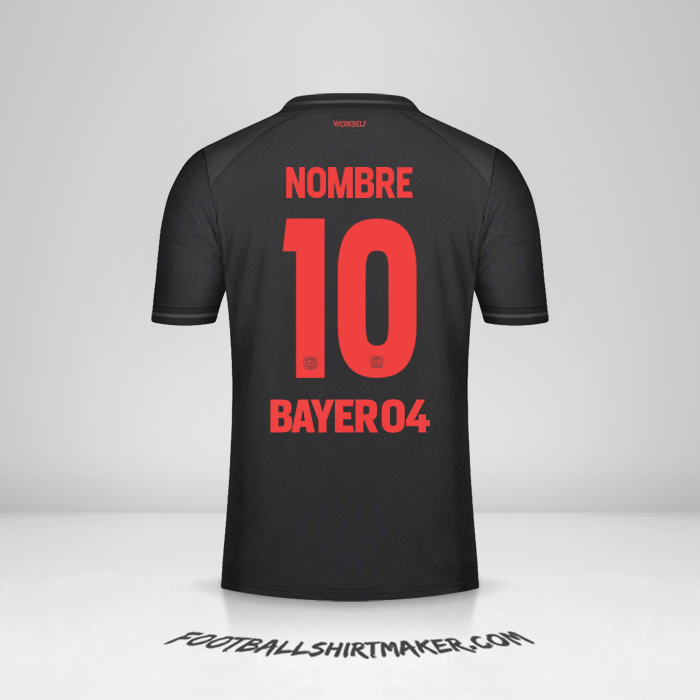 Camiseta Bayer 04 Leverkusen Cup 2023/2024 -  nombre - 10