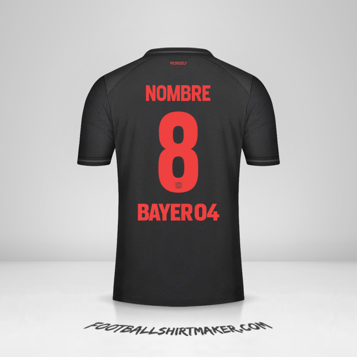 Camiseta Bayer 04 Leverkusen Cup 2023/2024 -  nombre - 8