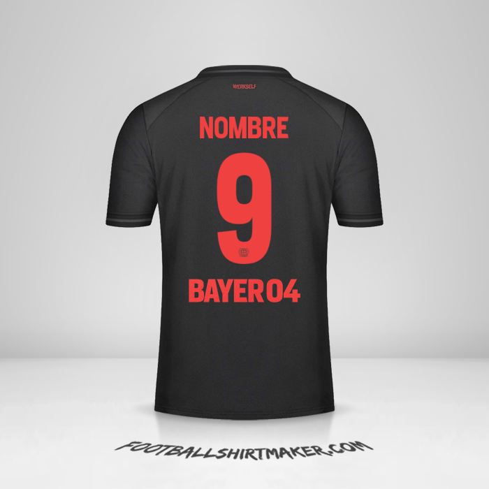 Camiseta Bayer 04 Leverkusen Cup 2023/2024 -  nombre - 9