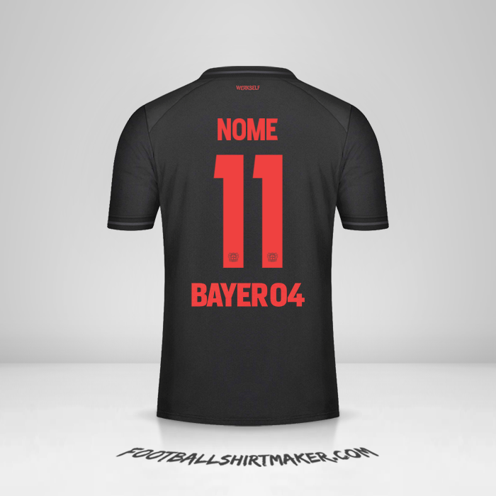 Camisa Bayer 04 Leverkusen Cup 2023/2024 -  nome - 11
