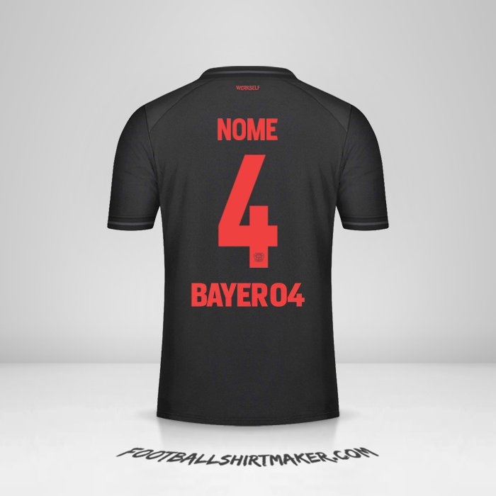 Maglia Bayer 04 Leverkusen Cup 2023/2024 -  nome - 4