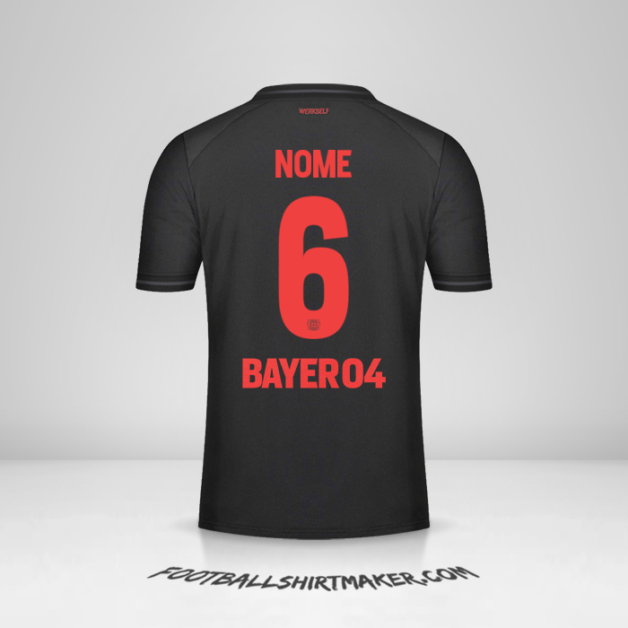 Maglia Bayer 04 Leverkusen Cup 2023/2024 -  nome - 6