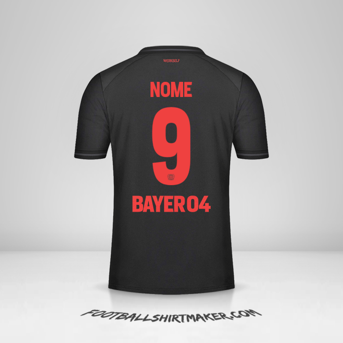 Maglia Bayer 04 Leverkusen Cup 2023/2024 -  nome - 9