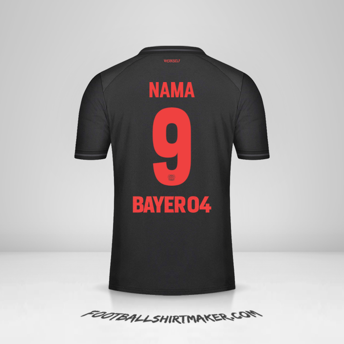 Jersey Bayer 04 Leverkusen Cup 2023/2024 -  nama - 9