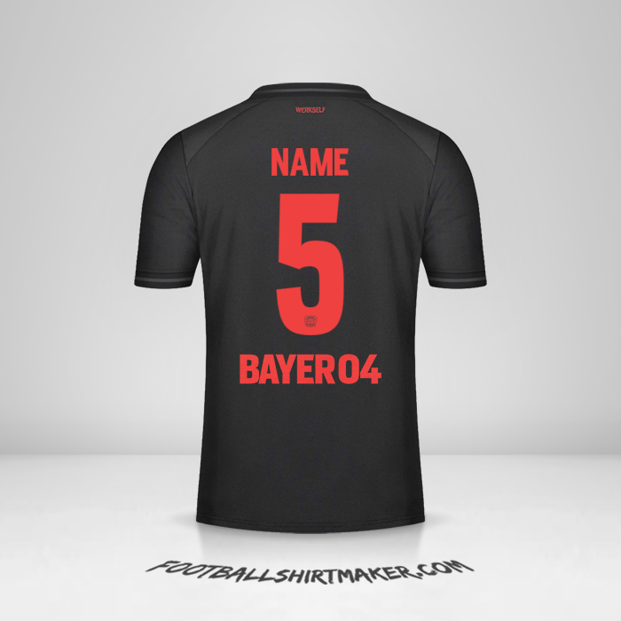 Jersey Bayer 04 Leverkusen Cup 2023/2024 -  name - 5