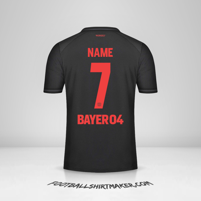 Jersey Bayer 04 Leverkusen Cup 2023/2024 -  name - 7