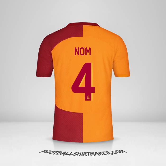 Maillot Galatasaray SK Cup 2023/2024 -  nom - 4