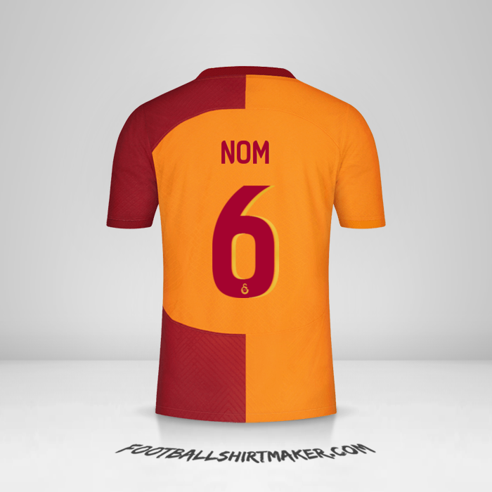 Maillot Galatasaray SK Cup 2023/2024 -  nom - 6