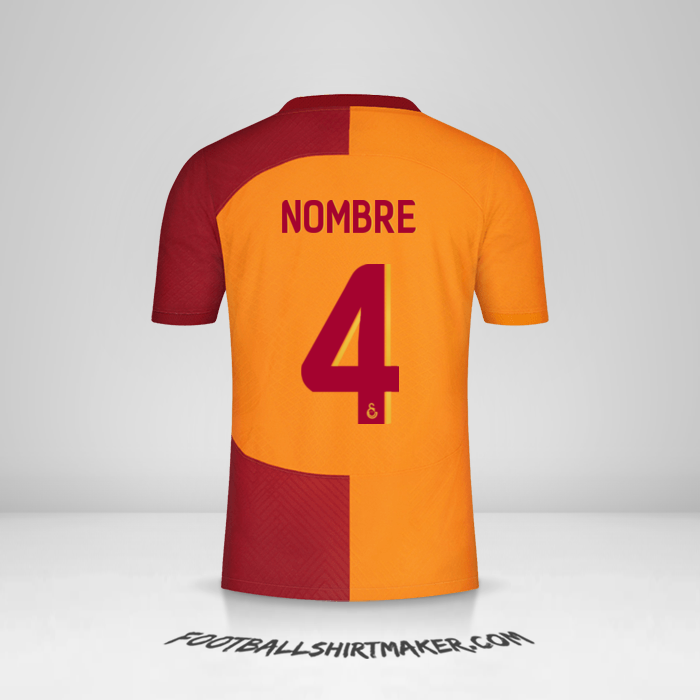 Jersey Galatasaray SK Cup 2023/2024 -  nombre - 4