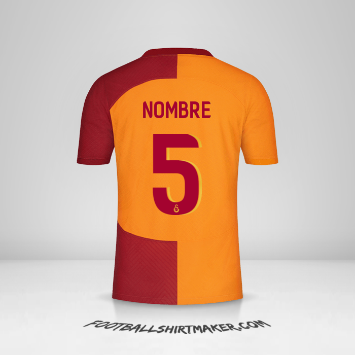 Jersey Galatasaray SK Cup 2023/2024 -  nombre - 5
