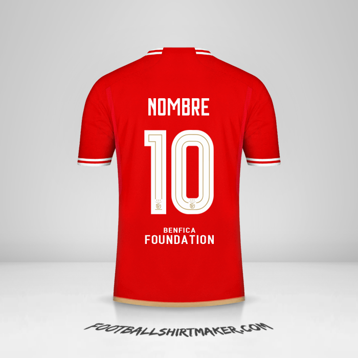 Jersey SL Benfica UCL 2023/2024 -  nombre - 10