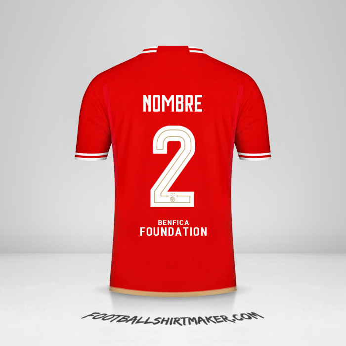 Camiseta SL Benfica UCL 2023/2024 -  nombre - 2