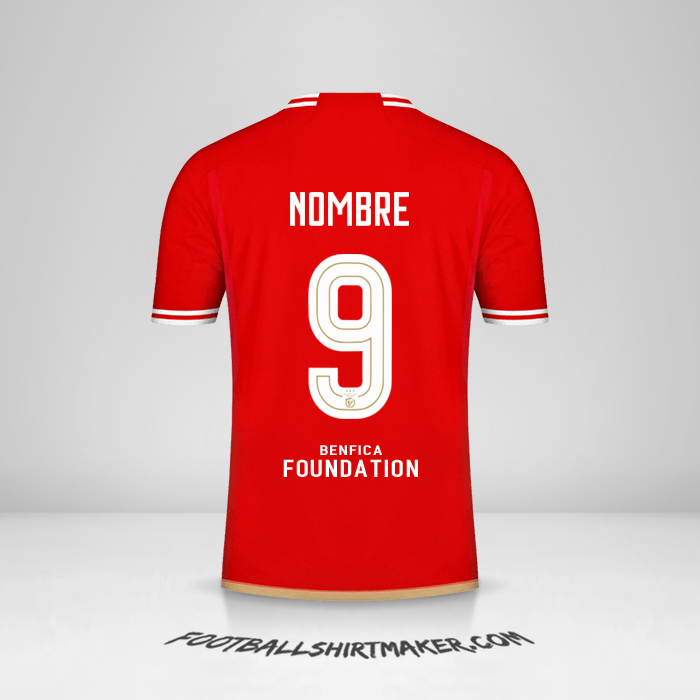 Jersey SL Benfica UCL 2023/2024 -  nombre - 9