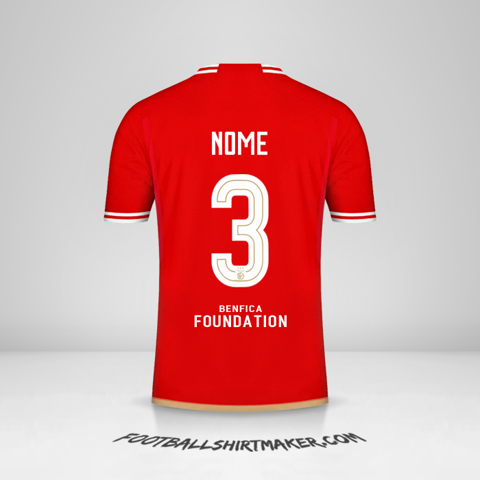 Maglia SL Benfica UCL 2023/2024 -  nome - 3