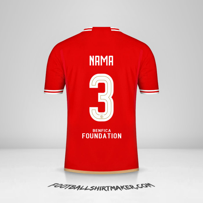 Jersey SL Benfica UCL 2023/2024 -  nama - 3