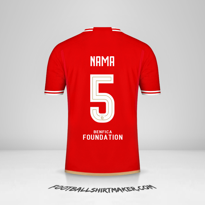 Jersey SL Benfica UCL 2023/2024 -  nama - 5