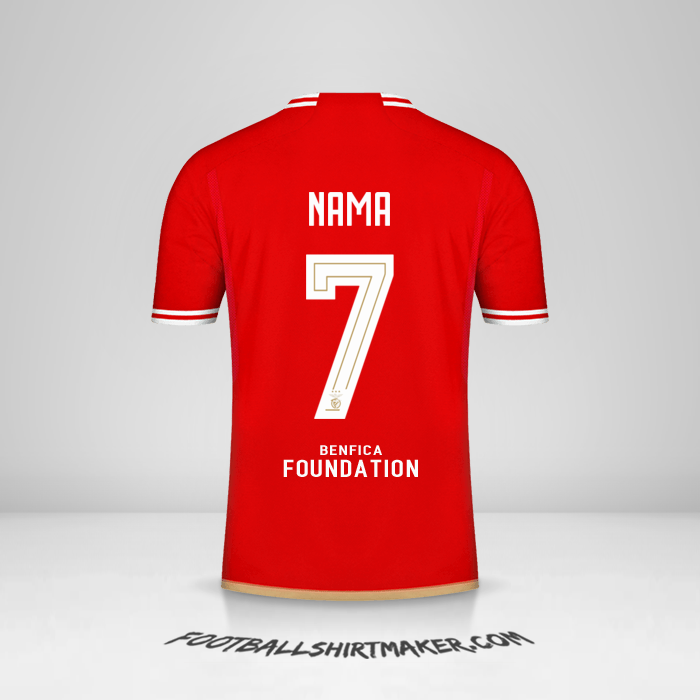Jersey SL Benfica UCL 2023/2024 -  nama - 7