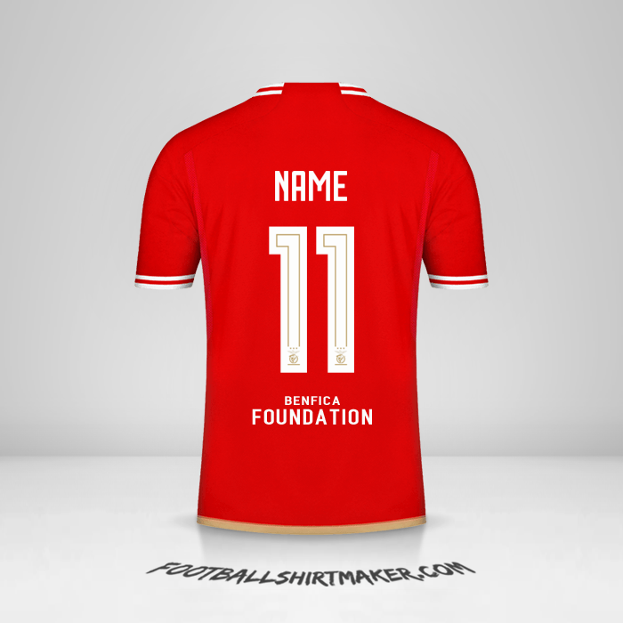 Trikot SL Benfica UCL 2023/2024 -  name - 11