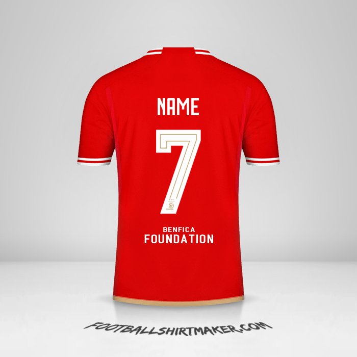 Trikot SL Benfica UCL 2023/2024 -  name - 7