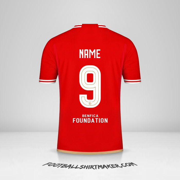 Jersey SL Benfica UCL 2023/2024 -  name - 9
