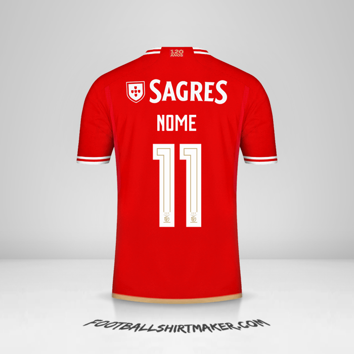 Maglia SL Benfica Cup 2023/2024 -  nome - 11