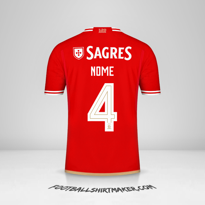 Camisola SL Benfica Cup 2023/2024 -  nome - 4