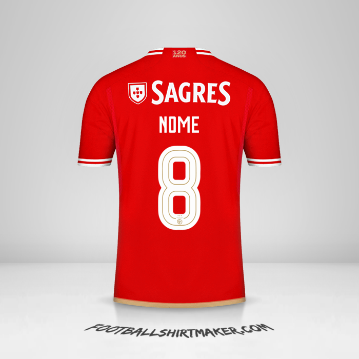 Camisola SL Benfica Cup 2023/2024 -  nome - 8