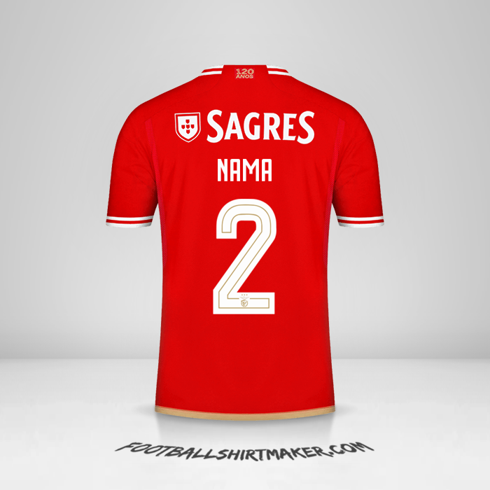 Jersey SL Benfica Cup 2023/2024 -  nama - 2