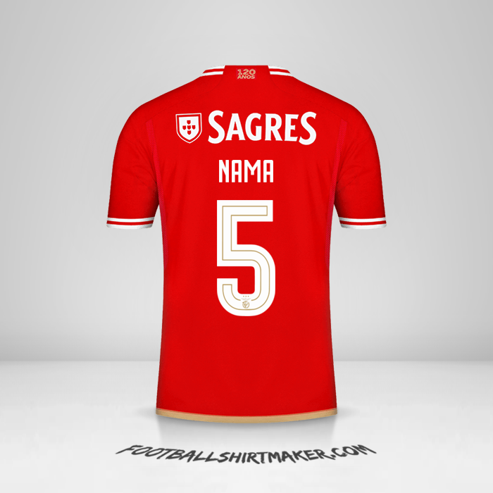 Jersey SL Benfica Cup 2023/2024 -  nama - 5