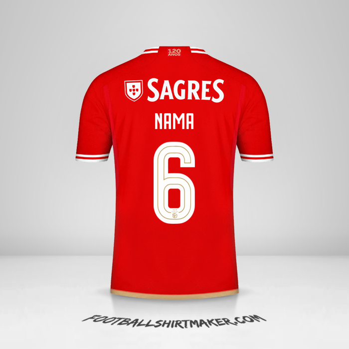 Jersey SL Benfica Cup 2023/2024 -  nama - 6