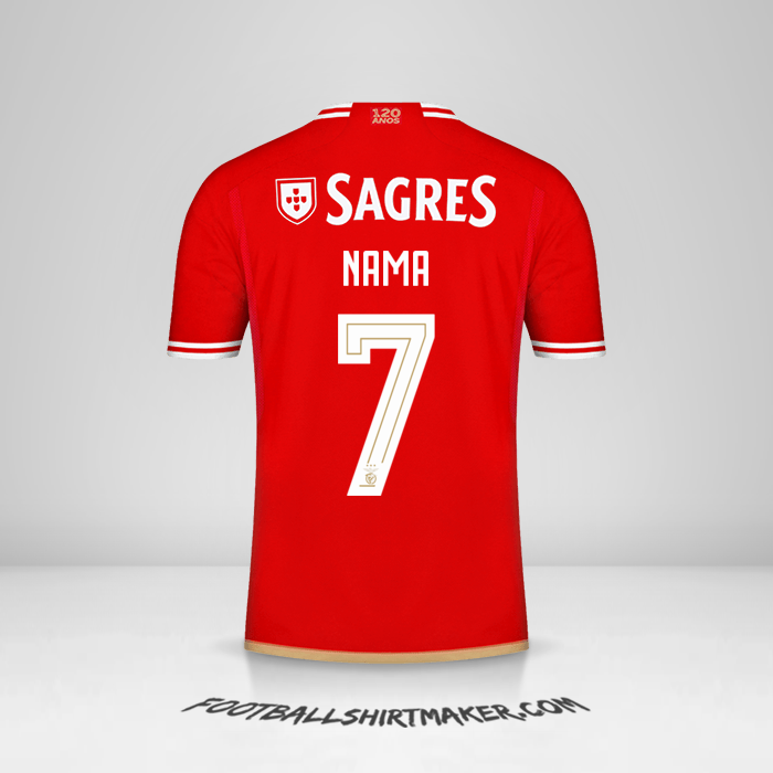 Jersey SL Benfica Cup 2023/2024 -  nama - 7