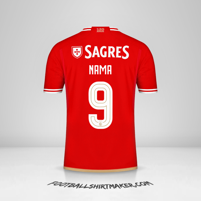 Jersey SL Benfica Cup 2023/2024 -  nama - 9